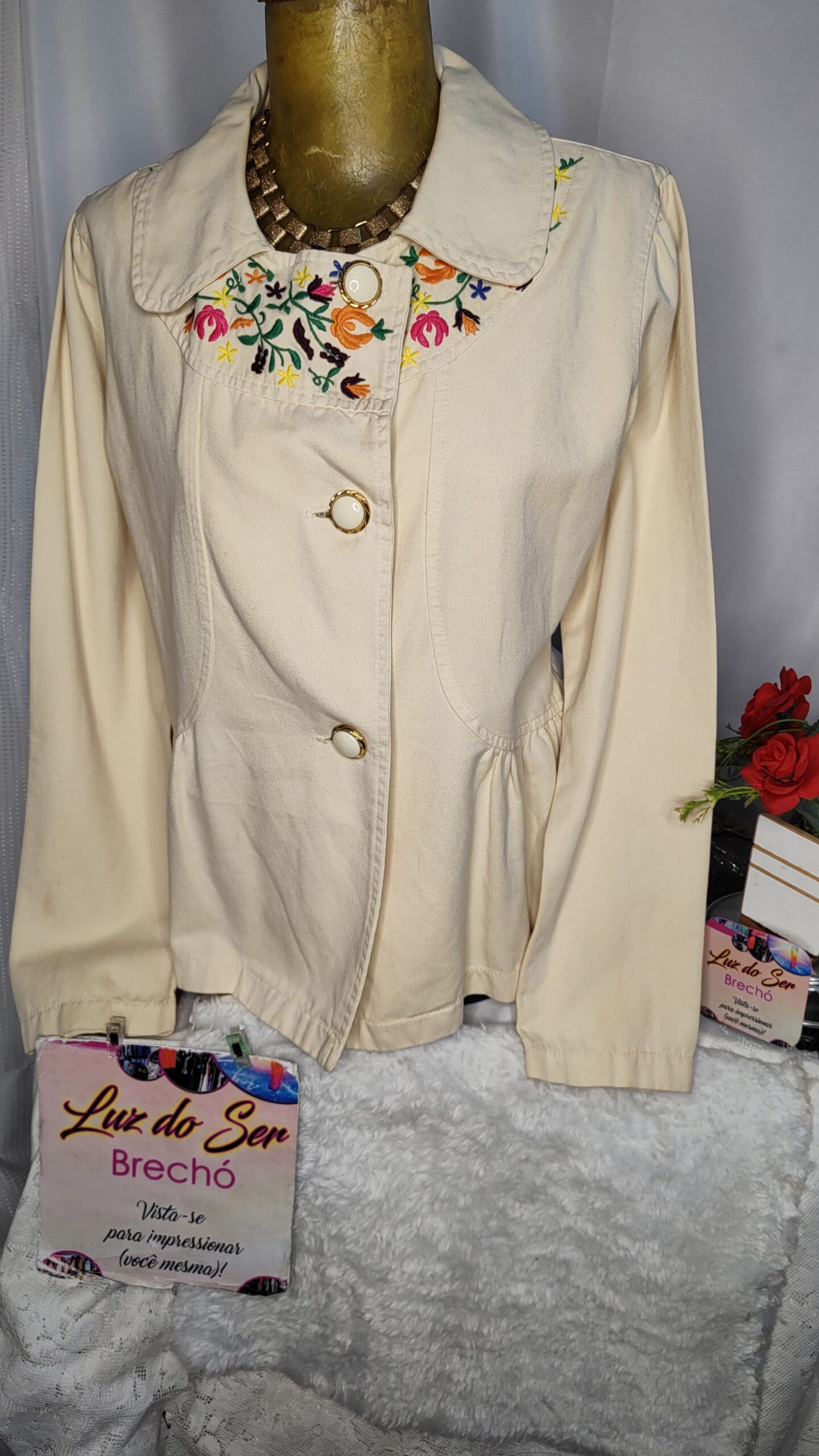 Blazer Feminino. Tam M