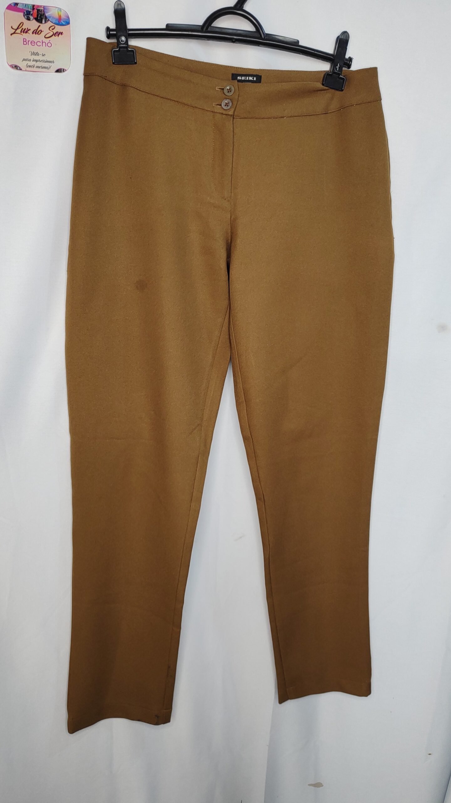 Calça Feminina. De Tecido Lãnzinha. Tam M