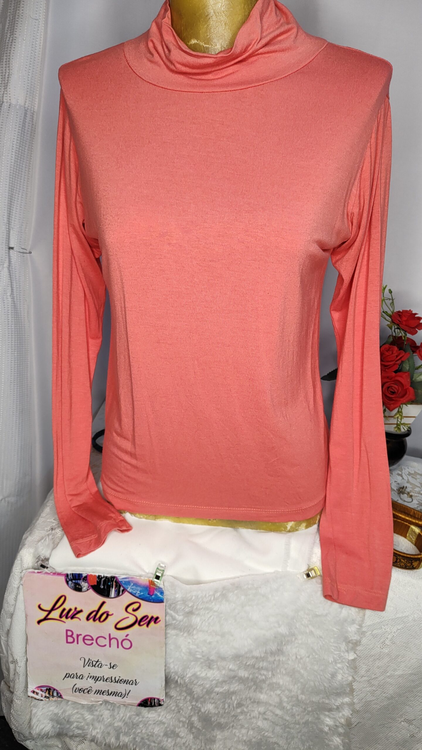 Blusa de Tecido Malha. Tam P