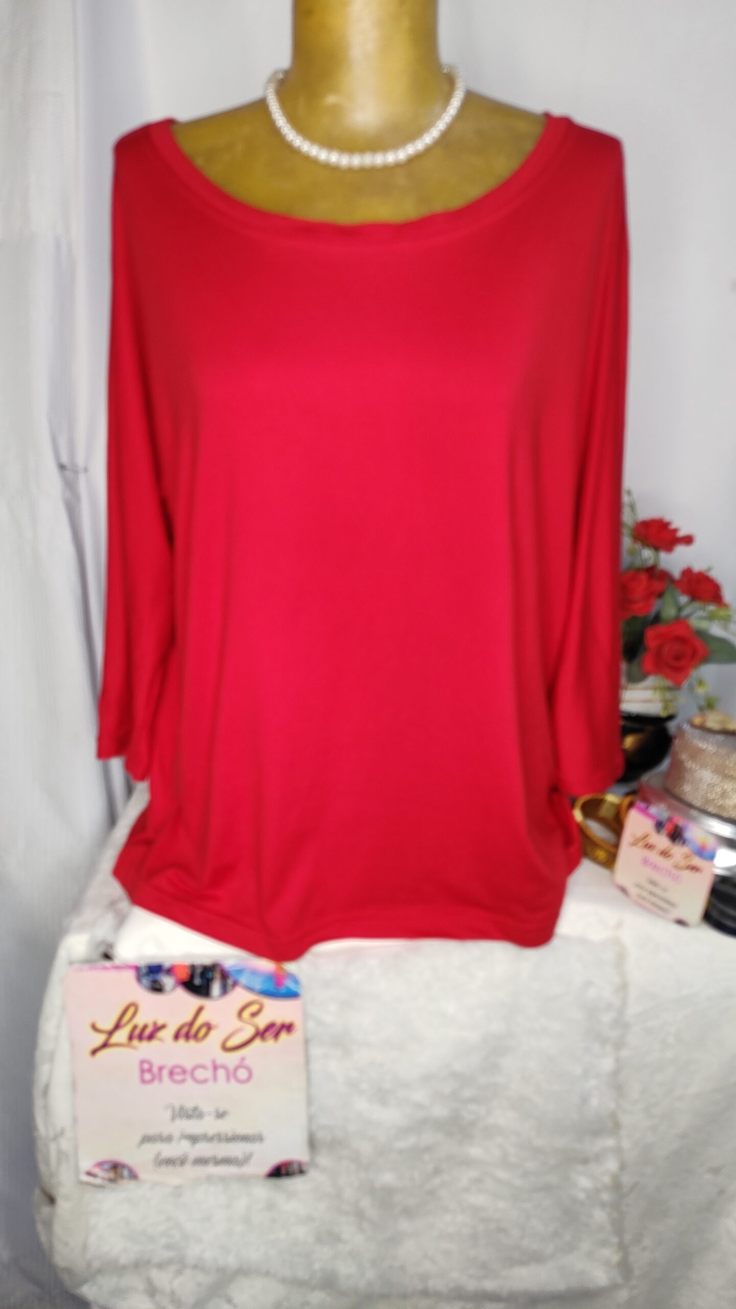 Blusa de Tecido Malha.  Tam GG