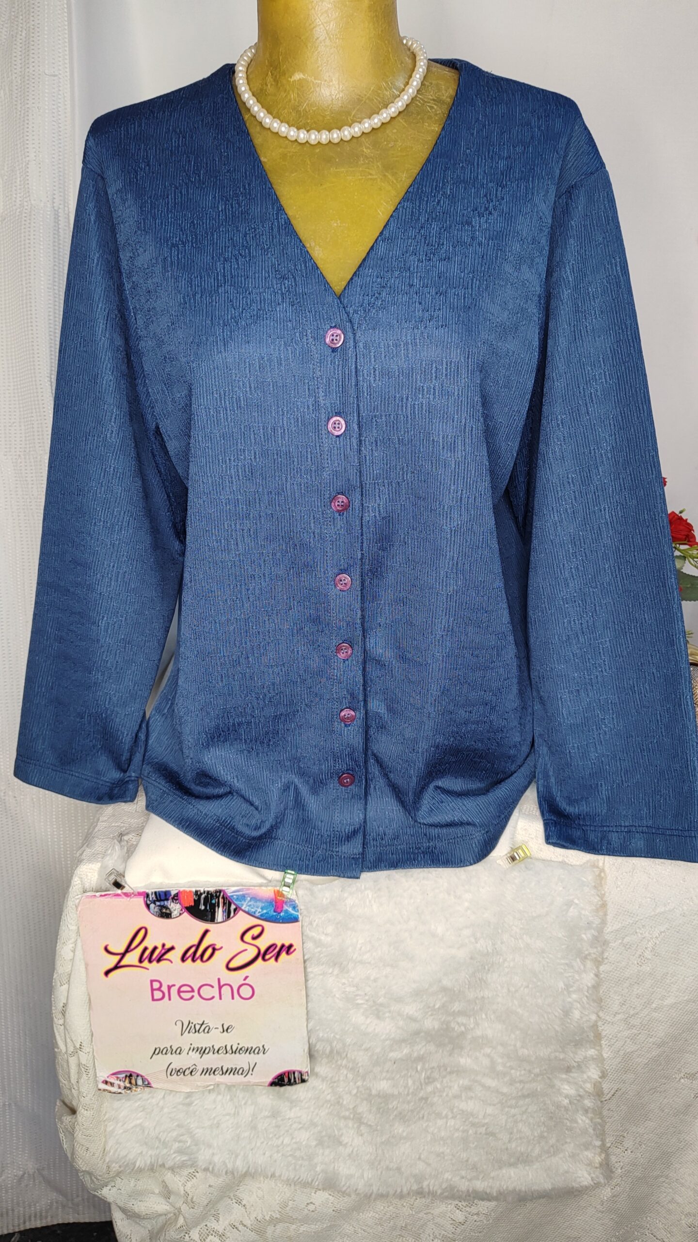 Blusa feminina manga longa