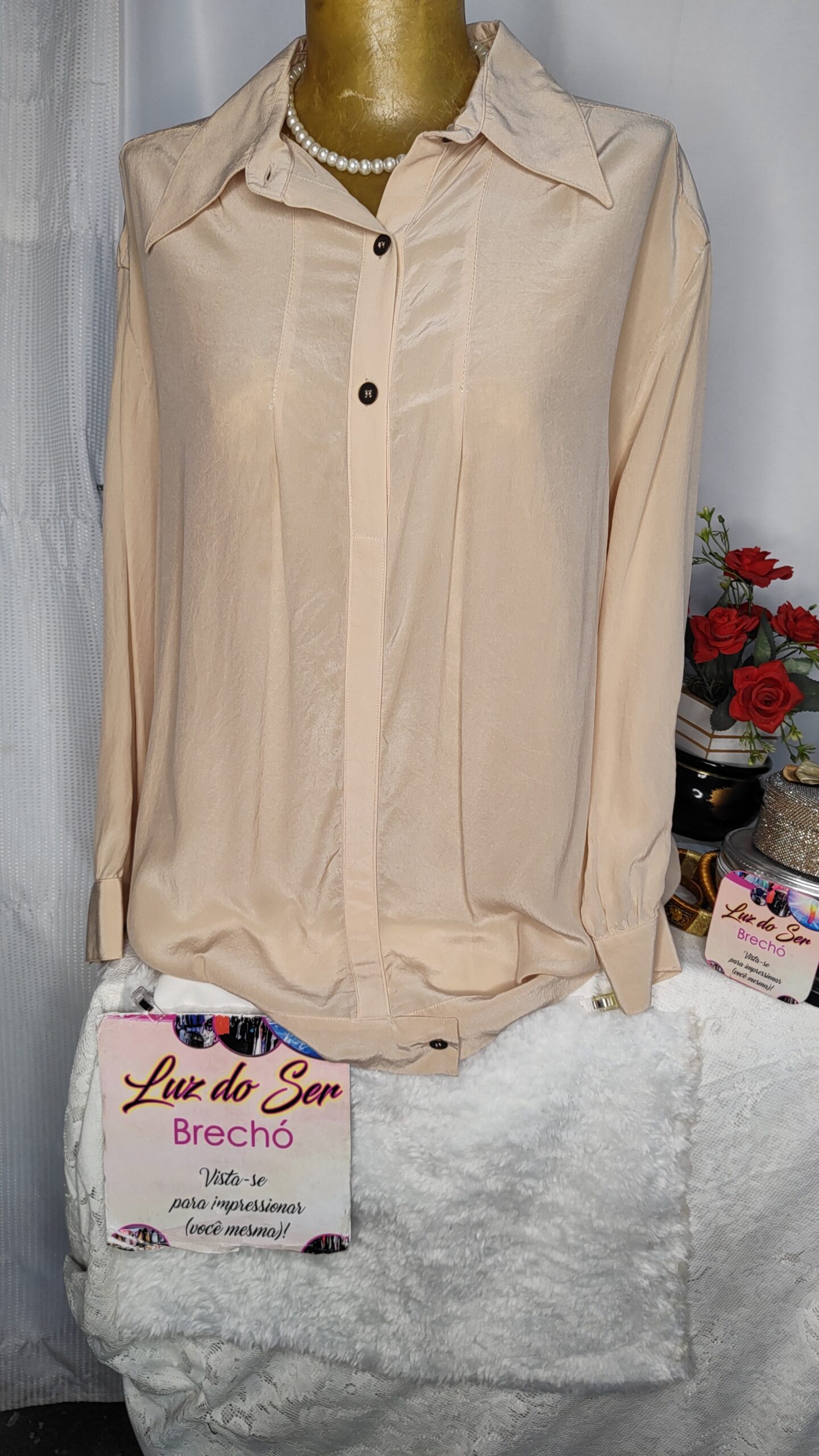 Camisa Social feminina. Tam M