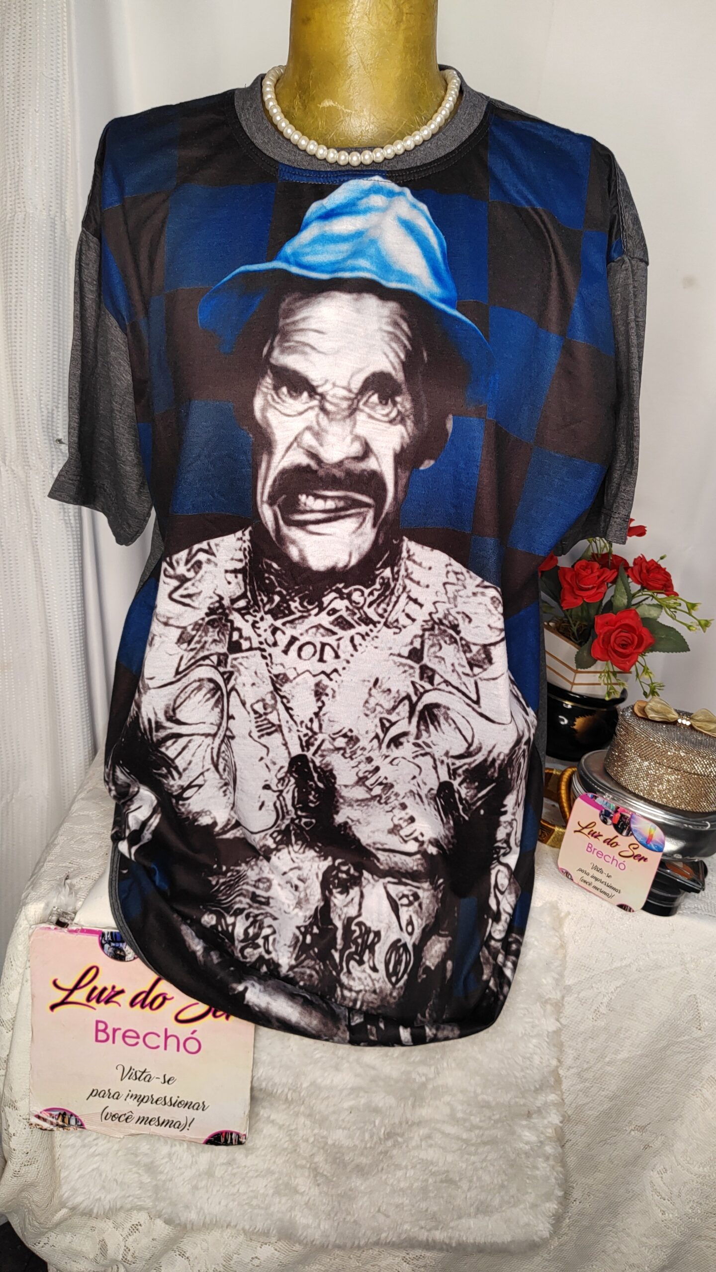 Camiseta com Imagem do Seu Madruga