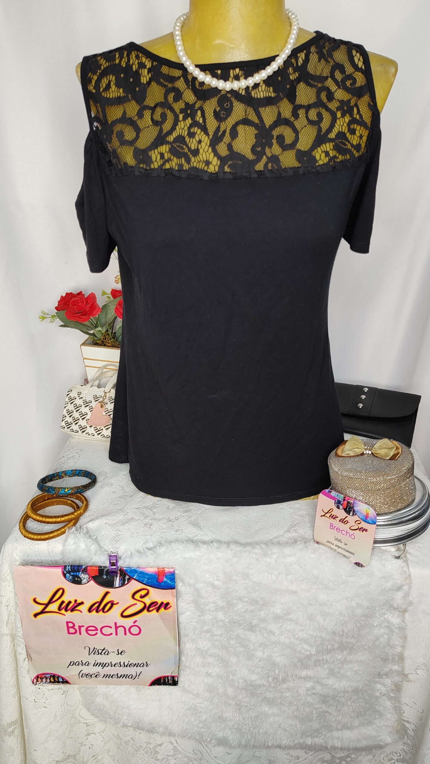 Blusa Feminina de Tecido Malha. Tam M