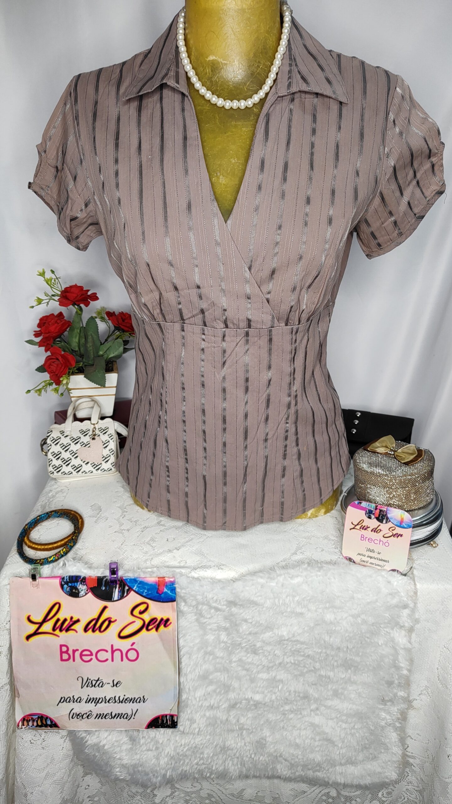 Camisa Feminina. Tam P