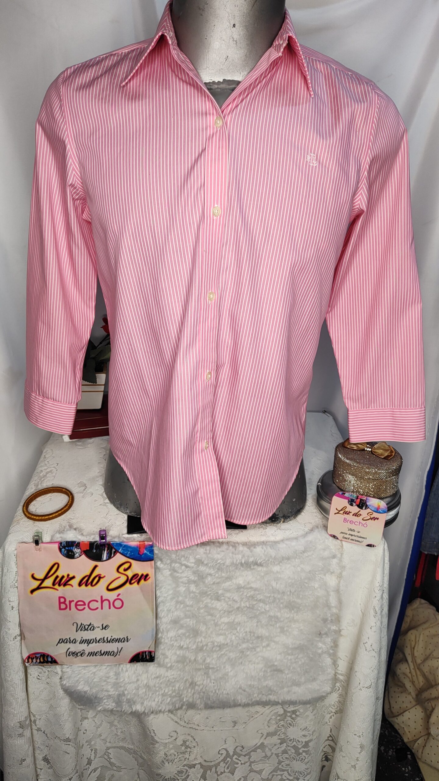 Camisa Social Masculino. Nova. Tam M