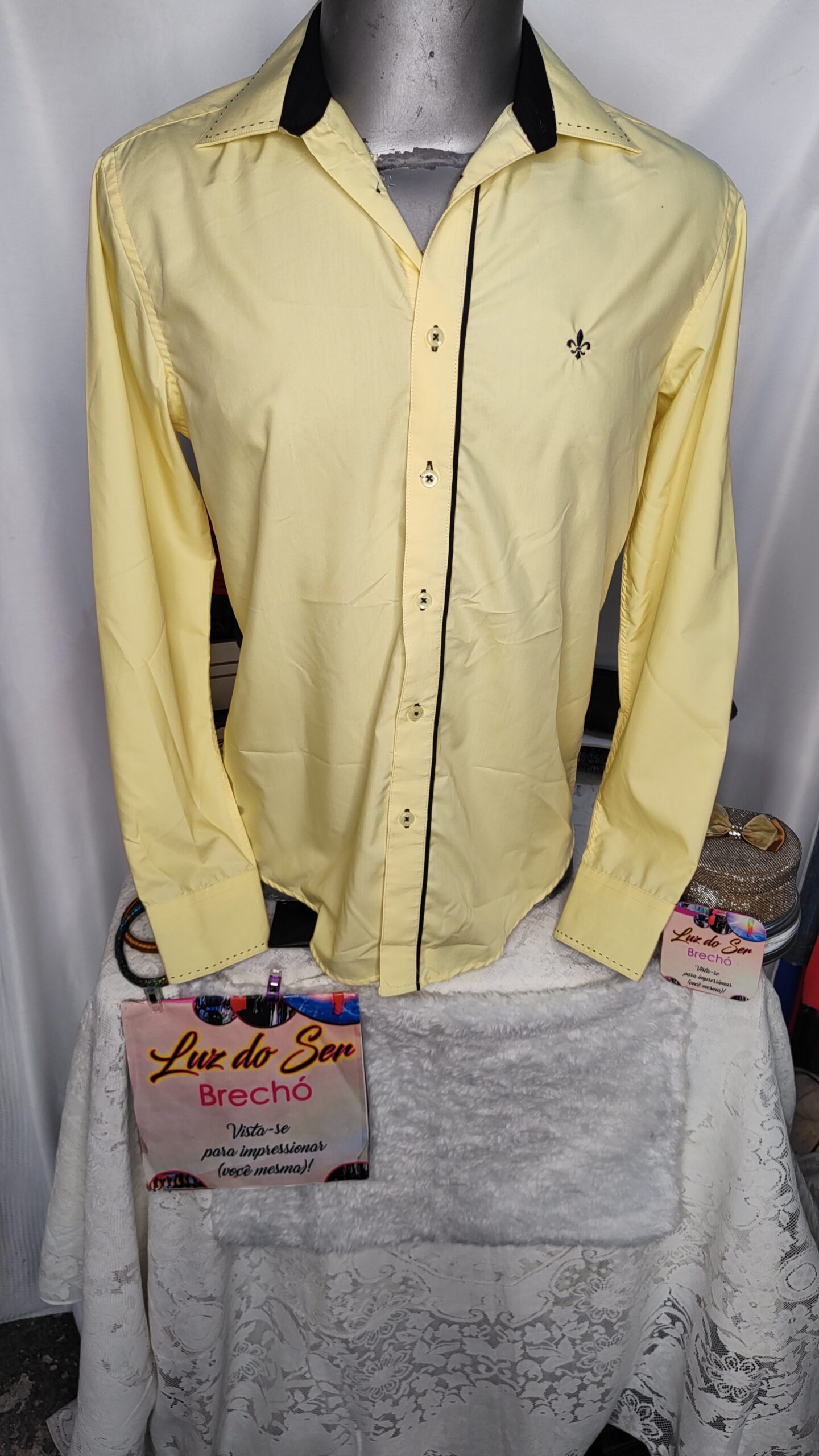 Camisa Social Masculino. Tamanho M