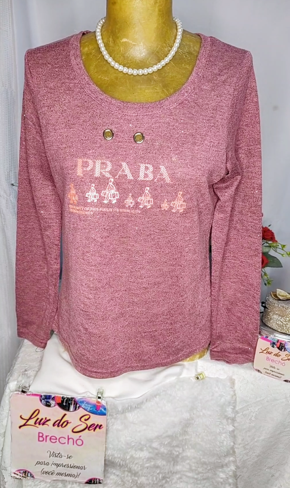 Blusa Feminina Manga Longa Tam M