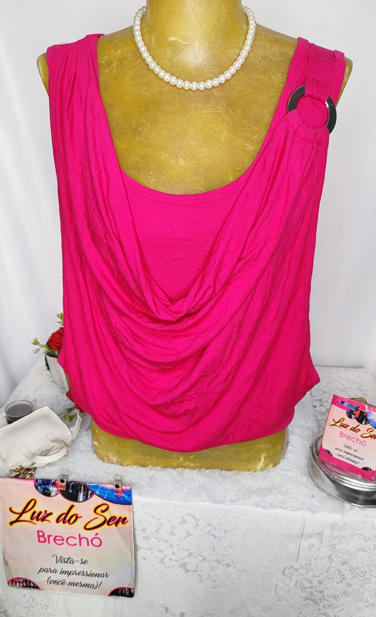 Blusa Feminina de Tecido Malha. Tam M