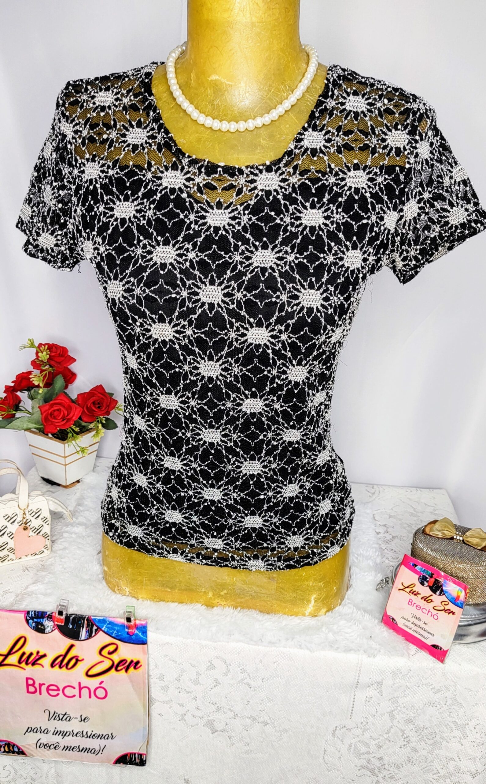 Blusa Feminina Bonita e Estilosa. Tam P