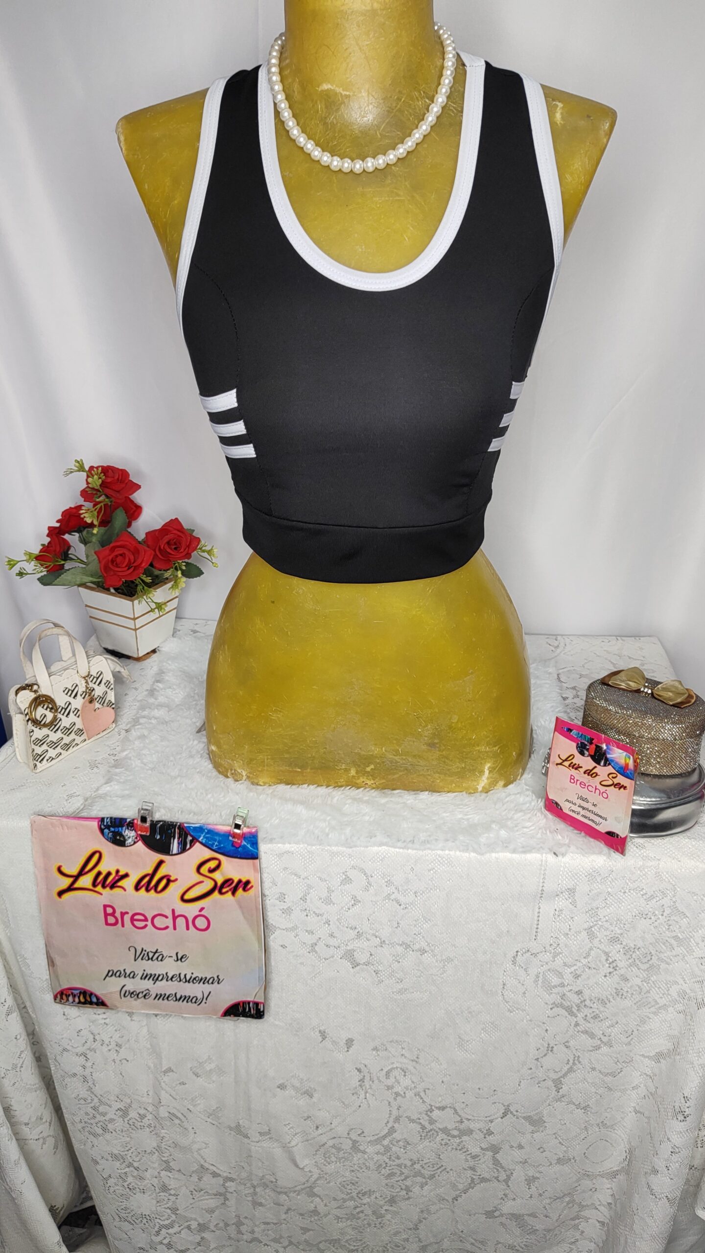 Top Feminino. Novo.  Tam P