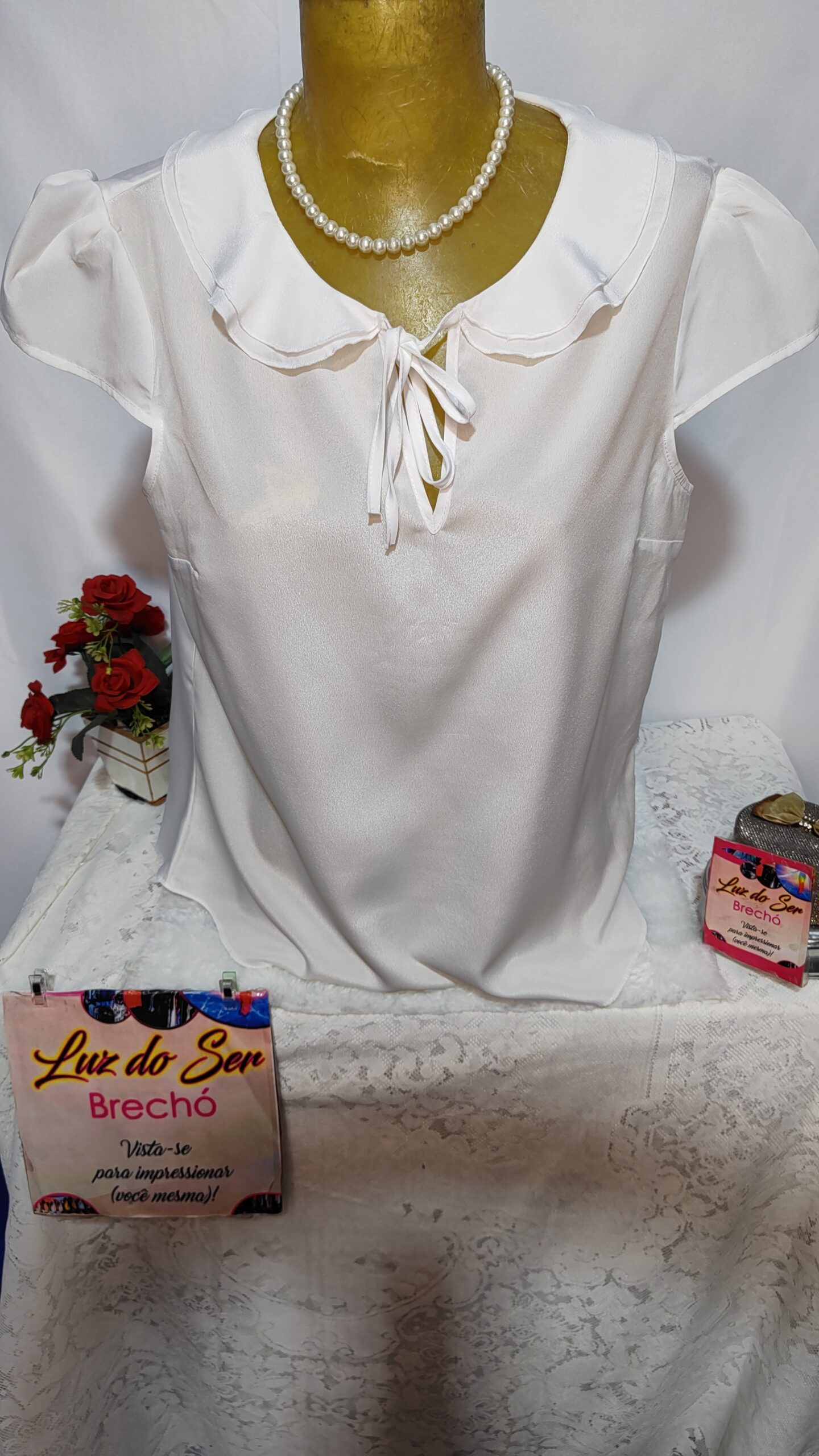 Blusa Feminina. Tecido fino. Tam G