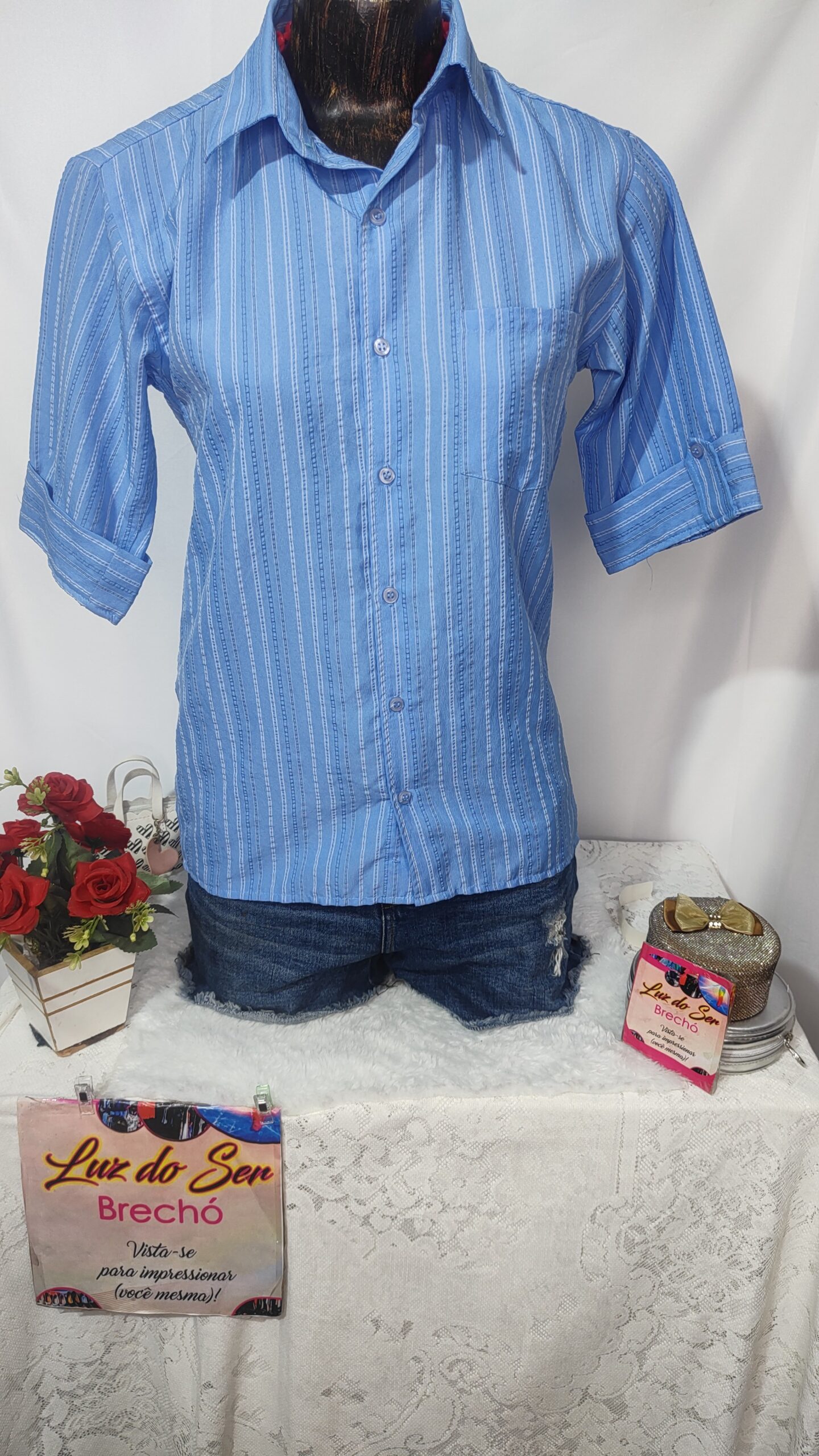 Camisa Feminina. Nova. Tam P